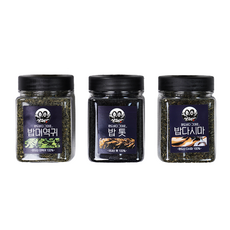 신지어부가 완도 밥톳 밥다시마 밥미역귀 3종 set, 밥에 넣는 3종 set