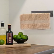 주방타올걸이 금속벽면부착 수납용품