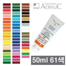 [신한] 아크릴물감 낱색 50ml, 552 Raw Sienna 50ml