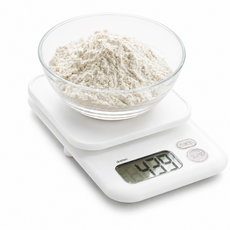 드레텍 디지털 주방 전자저울 KS-605 화이트 1kg