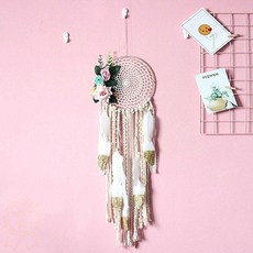 지아오 골드 마크라메 드림캐처 벽장식 인테리어소품