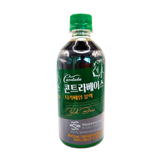 칸타타 콘트라베이스 디카페인 커피 블랙, 500ml, 10개