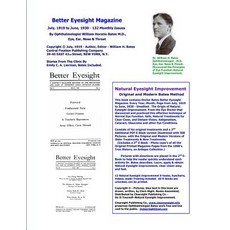 (영문도서) Better Eyesight Magazine - July 1919 to June 1930 -132 Monthly Issues by Ophthalmologist Wi... Paperback, Createspace Independent Pub..., English, 9781456569631