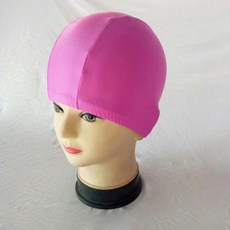 유니버설 수영 모자 성인 탄성 직물 귀여운 보호 귀 수영 풀 모자 남성 여성 천 수영 Accessiories, [01] one size, 05