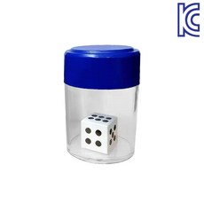 [KC인증] JL매직 주사위 한개가 순식간에 작은 주사위 8개로 바뀌는 마술 폭탄주사위(Bomb Dice)고급형(원형 흰색주사위), 1세트