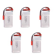 새로운 603048 7.4V 700mAh 25c 드론 배터리 MJXRC X600 F46 X601H JXD391V RC 쿼드콥터 헬리콥터 드론JST 플러그 포함, China Mainland, 3)5Pcs