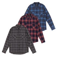 GROOVE RHYME 남)멀티체크 기본셔츠 [FRNFCSL124M]