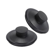 2Pcs 싱크대 플러그 배수 스토퍼 주방 싱크대 스토퍼 쓰레기 처리 커버 설치 누수 방지 씰 주방 사용과 호환 가능, 2개