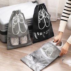 찌니스토어 신발주머니 골프신발주머니, 그레이, 1개