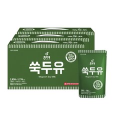 총각네 국산 서리태 쑥두유, 190ml, 45개