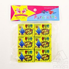 미니파라 파티 클럽 콩알탄 6개입 방귀탄