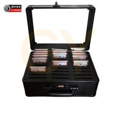 프로 스포츠카드 보관함 등급 카드 PSA BGS 매직 카드함, 7. 고급 30슬롯 잠금