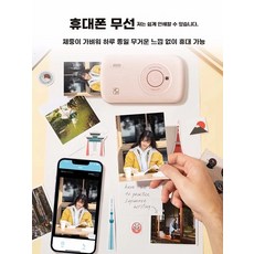 토이 카메라 디토 어른이 레트로 감성, A. 밀레니얼 핑크CP2100 공식 표준 패키