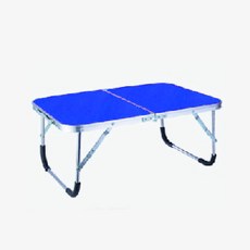 鋁合金折疊桌 野餐桌 懶人桌 電腦桌 和室桌 摺疊床上筆電桌, 鋁合金桌-[藍](可超取), 藍