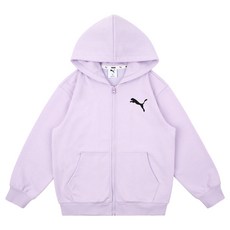 [국내매장정품] 푸마 PUMA KIDS 에센셜 후드집업_PK53JD301 5008870885 153103, Lavender, 130