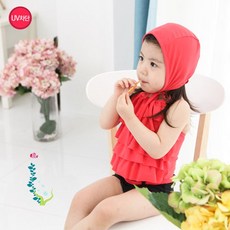 에스티홀리데이 여아 수영복 키스미탱키니