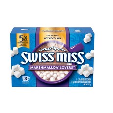 Swiss Miss 濃情棉花糖可可粉 8入盒, 1個, 濃情棉花糖可可粉x1盒