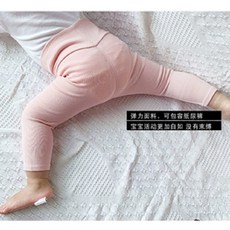 嬰幼兒秋冬德絨打底褲 高腰護肚長褲
