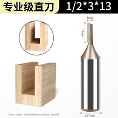 專業級鎢鋼直刀 19x30mm 木工铣刀 開槽刀頭