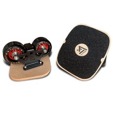 步凡者 楓木漂移板連體支架 減震四輪分體滑板 成人通用漂移板【kiki】, 木闆5代-7軸承不閃輪,一套2個包括護邊扳手的價格