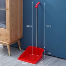 머리카락 미용실빗자루 천연갈대 레드 발생적은 망초 빗자루 2단 청소용, 1개, J. 하나의 큰 붉은 탈곡 바구니