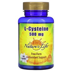 Nature's Life l-시스테인 500mg 캡슐 100정 NLI-00363, 1개, 1개