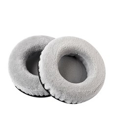 花蓮出貨 ATH A700X 耳罩 耳機套 耳機罩 頭戴式耳機保護套 替換耳套 海綿墊 耳墊, 灰色天鵝絨-4, 1個