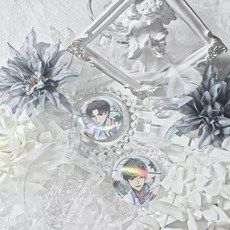 廣播劇周邊 校運會系列 玻璃碎鐳射徽章套組 徽章 掛件