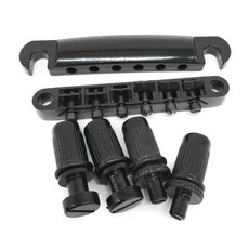 기타 브리지 스톱 현 전기 스터드 교체 세트가 포함된 테일피스 콤보, 1개