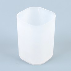 제임스마켓 사각 플라스틱 펜꽂이 심플한, 화이트