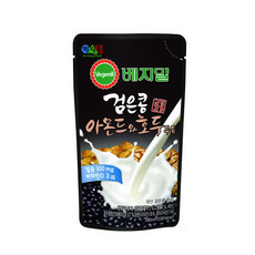 베지밀 검은콩 아몬드 호두 두유 파우치, 190ml, 45개