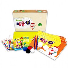 가꿈 유아교구 콩이클래스 미술콩 1단계 NO.953 유치원 미술학습 놀이북, 본품