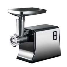 灌腸機 小型商用絞肉餡機 不鏽鋼灌腸機 料理灌腸機 - 灌腸切菜兩用 堅固耐用 三合一全自動切菜機, 1個, 不鑄鋼灌腸機(灌腸切菜兩用）