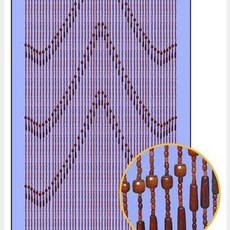 나무발 베란다 커튼발 테라스 인테리어 창발 블라인드