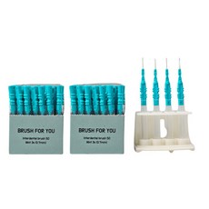 브러쉬포유 I형치간칫솔100 p+거치대 배송 I형 3s(0.7) + I형 3s(0.7), 1개, 100개