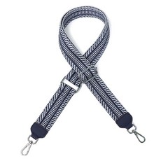 可調節寬斜背帶 側背帶 銀扣設計