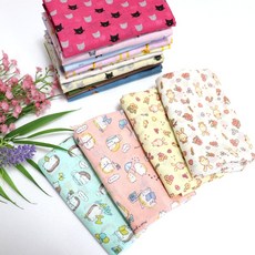 콘도라 동물캐릭터 가제손수건 귀요미손수건 앙증맞은손수건 국내생 목수건 거즈 쁘띠 순면손수건 유치원행사 선물 목스카프 여름 인쇄가능 학교