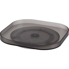 9cm tower 야마자키 실업(Yamazaki) 냉장고중 회전식 트레이 스퀘어 블랙, 1개