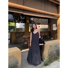 땡땡이원피스 의상 플레어 오드리햅번 여성 복고 민소매