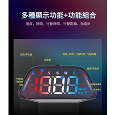 G23 高清儀表 汽車幻彩速度時間碼表 - 多功能顯示 多種顏色顯示, 1個, 型號：G23 變色測速儀