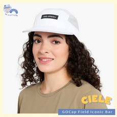 Ciele GOCap Field Iconic Bar 跑帽 運動帽 機能帽 - 白淺灰, 1個