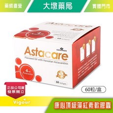 Astacare 薑黃素軟膠囊, 1個