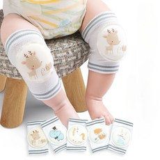 명신 키키 아기 무릎보호대 유아메쉬쿠션, 1개, 코끼리