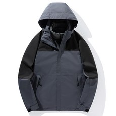 男女款三合一衝鋒衣：防風防水、水貂絨內膽保暖、大尺碼機能外套，適合秋冬登山