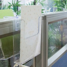 콩군하우스 파티션걸이수납 A5 정리, 60mm