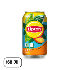 립톤 아이스티 복숭아, 355ml, 168개