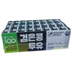 농협100 농협식품 통째로 검은콩두유, 190ml, 24개