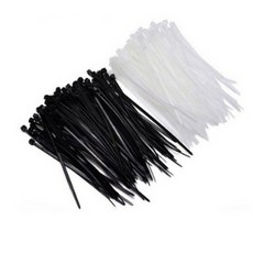 케이블 타이 8 x 300 500mm 낱개 판매 전선 정리 1개가격 옵션 4종류, 1개, 8x500mm(검정)