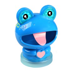 打殭屍 靶架 空氣軟彈槍 射擊桌遊 射擊玩具 軟彈槍 標靶 生日禮物 舒壓玩具 聲光玩具, 1個, 只有青蛙(藍)主體(聲光特效.無計分)