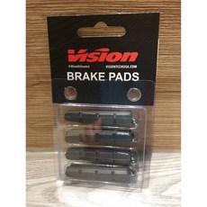 VISION 黑邊陶瓷塗層煞車塊 適用於TRIMAX 25 TRIMAX 30, 1個